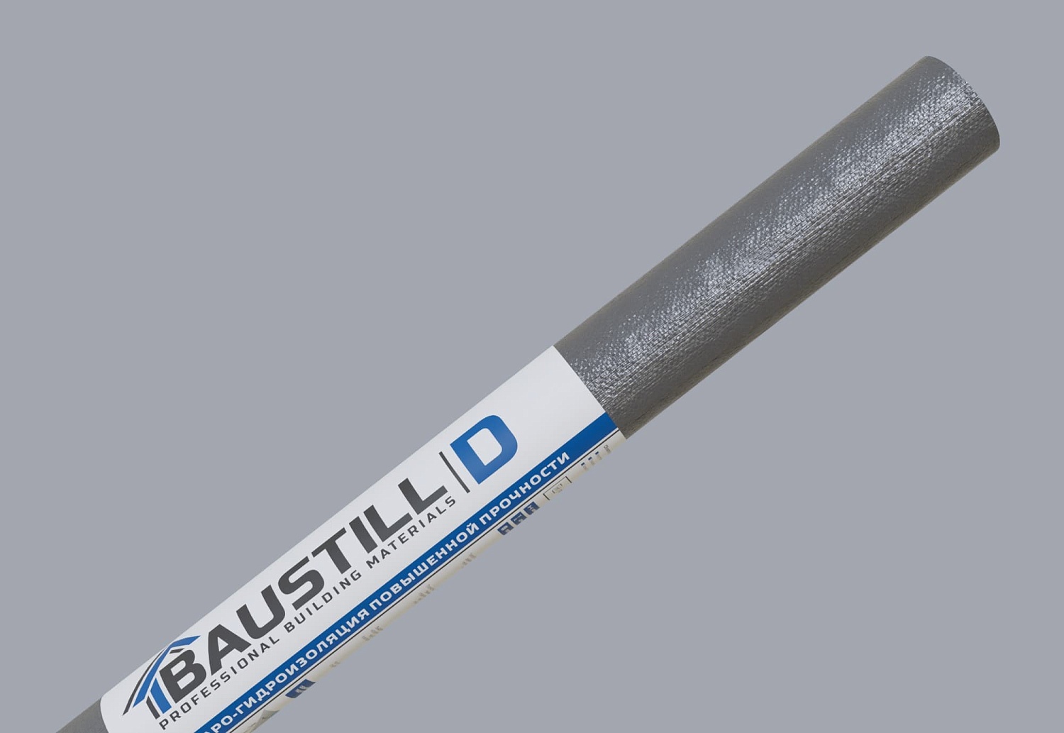 Baustill D 80 ГИДРО-ПАРОИЗОЛЯЦИЯ 80г/м2 70x1,5м серый
